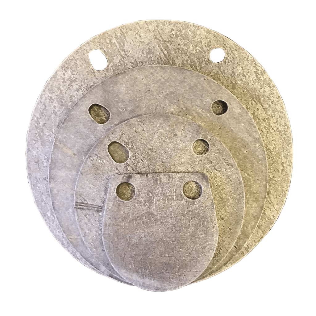 3/8 AR500 Steel Shooting Targets - 3 4 5 6 8 Metal Rifle/Pistol Range Gong